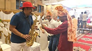 Main Jat Yamla Pagla Deewana Hindi song Instrumental on Saxophone by SJ Prasanna 9243104505Blore [upl. by Selwin189]