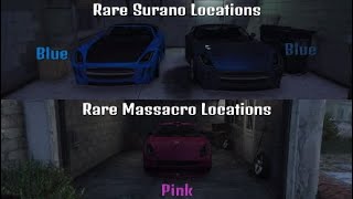 GTA V Tops 3 Rare Vehicles Locations Vinewood Hills Director Mode [upl. by Namref472]