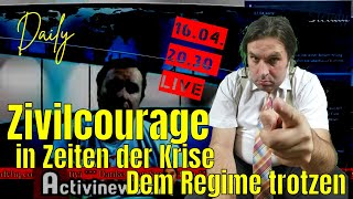 Zivilcourage in Zeiten der Krise  Dem Regime trotzen Aluhutedition [upl. by Bashee194]