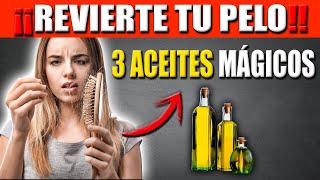 ¡3 ACEITES para Frenar la Caída de tu CABELLO Naturalmente [upl. by Eenwahs]