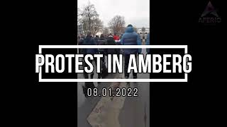 🔴 Protest in Amberg  08012022 [upl. by Waterman455]