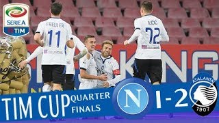 Napoli  Atalanta 12  Highlights  TIM Cup 201718 [upl. by Amandy]