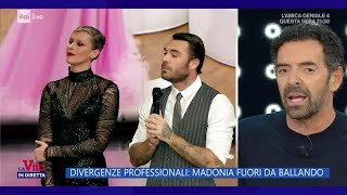 Ballando Madonia escluso parla Sonia Bruganelli  La Vita in Diretta 25112024 [upl. by Fulvi835]