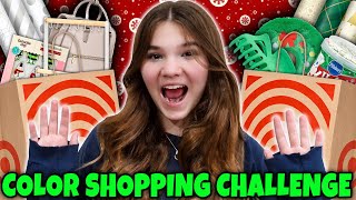 Target Shopping Challenge In Your Color Only [upl. by Monique103]