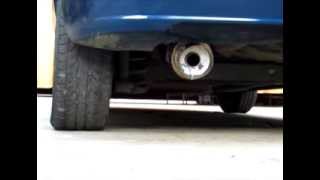 Instalando muffler silenciador Specd Tunning tipo fireball en Chevrolet Aveo [upl. by Ecirual]