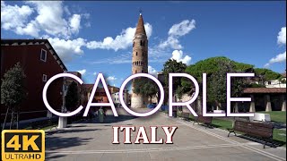 Caorle Italy  Walking Tour 4K UHD [upl. by Bate]