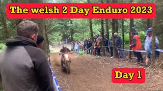 The Welsh 2 Day 2023 Day 1 enduro [upl. by Nowad]