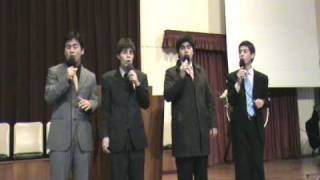 Cuarteto Vocal Aggelos Cristo Señor I then shall live [upl. by Aileve]