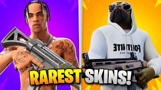 20 RAREST Fortnite Skins [upl. by Idelia]