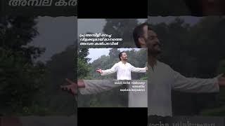 MAAMAZHA THULLIKAL KARAOKE  LARAOKE WITH LYRICS [upl. by Nylorac]