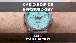 Casio Edifice Slim EFRS108D2BV Great Value Watch Review [upl. by Aliek145]