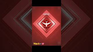 Priya gaming ff free fire short video season change hote hi heroic pauch gya guys please support me [upl. by Analahs611]