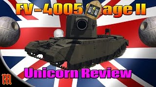 WT FV4005 Stage II Super Unicorn Review [upl. by Ettelorahc671]