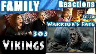 Vikings  FAMILY Reactions  Warriors Fate  303  Fair Use [upl. by Ennaecarg281]