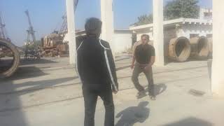 Sahir Lodhi Movie Raasta Fight Behind The Scene [upl. by Annorah]