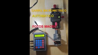 CARRIL MICROMETRICO AUTOMATICO [upl. by Langham582]