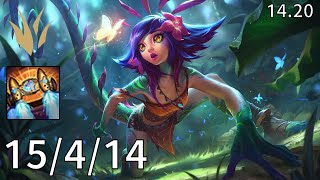 Neeko Jungle vs Ekko  EUW grandmaster  Patch 1420 [upl. by Dolf499]