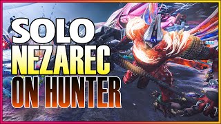 Solo Nezarec On Hunter  Root Of Nightmares Final Raid Boss [upl. by Elazaro]