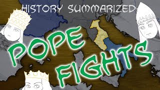 History Summarized Pope Fights [upl. by Lleval]