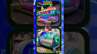 choose Lisa Or Lena Home Bedroom 🏠🏨🏡 lisaorlenahome tiktok viralvideo [upl. by Phyllys]