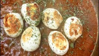 Egg curry 🍛 recipe foryou youtubeshorts asmr shorts shortsfeed [upl. by Acireh]