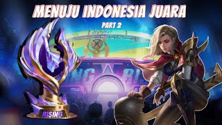 RISING LEAGUE  JUNGLE BENEDETTA AGRESIF  MOBILE LEGENDS [upl. by Emory]