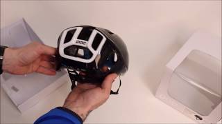 Unboxing new POC Ventral SPIN Rennradhelm  hibikede [upl. by Chin397]