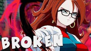 NEW Android 21 DLC IS BROKEN [upl. by Aphra]