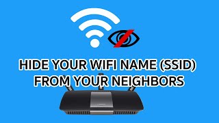 HOW TO HIDE WIFI CONNECTION SSID FROM YOUR NEIGHBORS  LINKSYS ROUTER [upl. by Karla540]