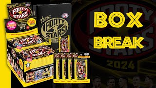 2024 AFL Select Footy Stars Box Break [upl. by Dlaregztif554]