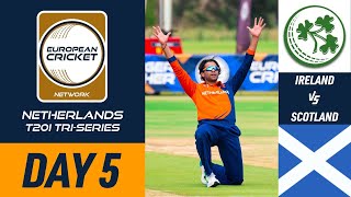 🔴 Ireland vs Scotland T20I  23 May 2024  ECN Netherlands T20I TriSeries Day 5  Live Cricket [upl. by Seftton939]