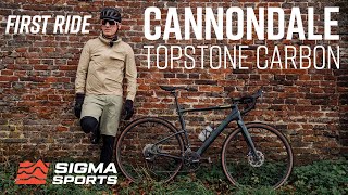 Matt Stephens Cannondale Topstone Carbon Ultegra Disc RX Gravel Road Bike First Ride  Sigma Sports [upl. by Suzanna919]