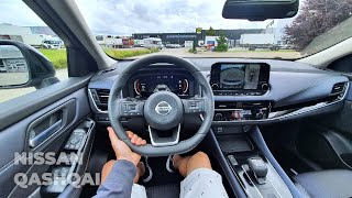 New Nissan Qashqai 2022 Test Drive POV [upl. by Panayiotis918]