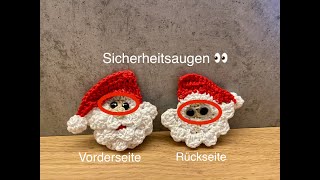 Sicherheitsaugen👀 bei Häkeltieren befestigen🔥 🧯TUTORIAL8 mega einfach ❗️Amigurumi Augen befestigen [upl. by Kaufman]