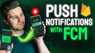 How to Implement Firebase Push Notifications on Android FCM  Backend [upl. by Linzer581]