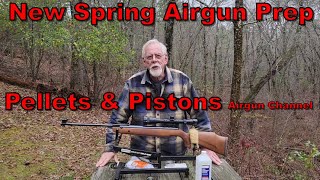 New Spring Airgun Preparation [upl. by Marquet]