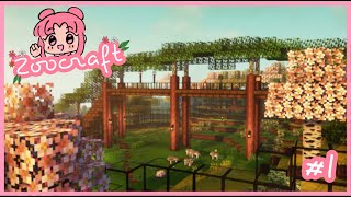 ♡ a fresh start  zoocraft 1 minecraft building lets play season 2 [upl. by Aman]