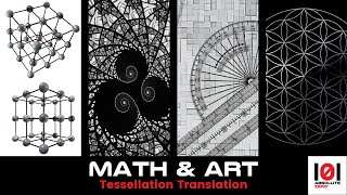 How to Draw Translation Tessellation Pattern Kids Math amp Art project [upl. by Korwun]