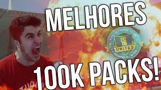 MEU MELHOR PACK OPENING NO FIFA 16 Ultimate Team [upl. by Adriano]