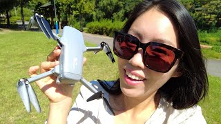 HUBSAN ZINO MINI PRO Review  DJI MINI 2 Rival [upl. by Orlanta]