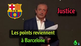 Barcelone reçoit la plus heureuse nouvelle après les mauvaises décisions arbitrales à son encontre [upl. by Cain148]