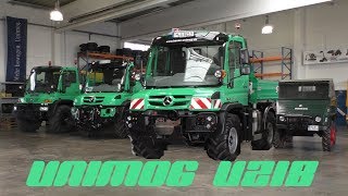 Unimog U218 Der KLEINSTE Agrarunimog  Walkaround [upl. by Ahseile428]