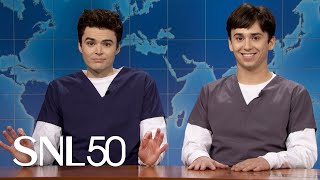 Weekend Update Two Guys Dressed as Doctors Share LastSecond Halloween Ideas  SNL [upl. by Loftis222]