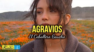 AGRAVIOS  El Caballero Gaucho Video Letra [upl. by Nenerb]