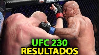 RESULTADOS DE TODAS AS LUTAS DO UFC 230 [upl. by Hankins]