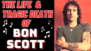 The Life amp Tragic Death of ACDCs BON SCOTT [upl. by Ettie425]