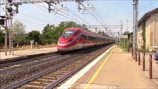 Trains In Italy  Desenzano Del Garda Station  July 2017 [upl. by Addis314]