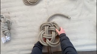 How To Tie A Carrick Mat [upl. by Granniah502]