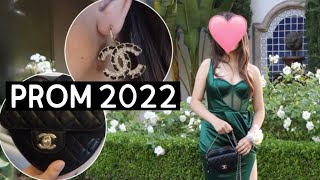 PROM GRWM  GLOWUP Dress TryOn Haul [upl. by Nevlin]