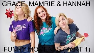 Mamrie Hart Grace Helbig amp Hannah Hart Funny Moments Part 1 [upl. by Marciano]